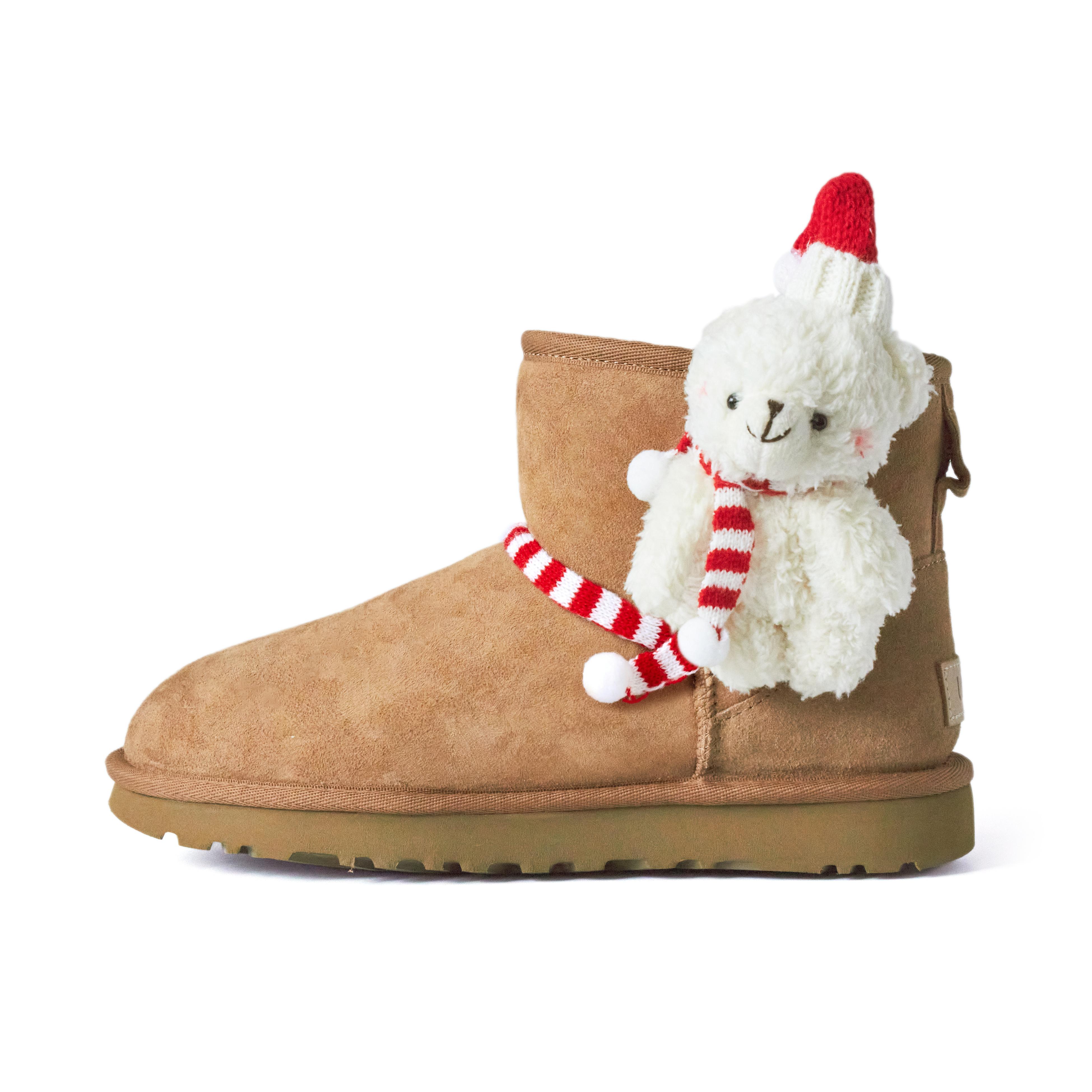 UGG Xiao Litchi Paste, Yidu Sheepskin Thermal Abrasion Resistant Short Snow Boots Women s Caramel 1016222-CHE(Team354-) 40
