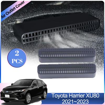 Toyota Harrier Venza XU80 2024 2024 2024 Arka Koltuk Havalandırma Klima Havalandırma Havalandırma İç Aksesuarları Altında Hava Çıkış Kapakları
