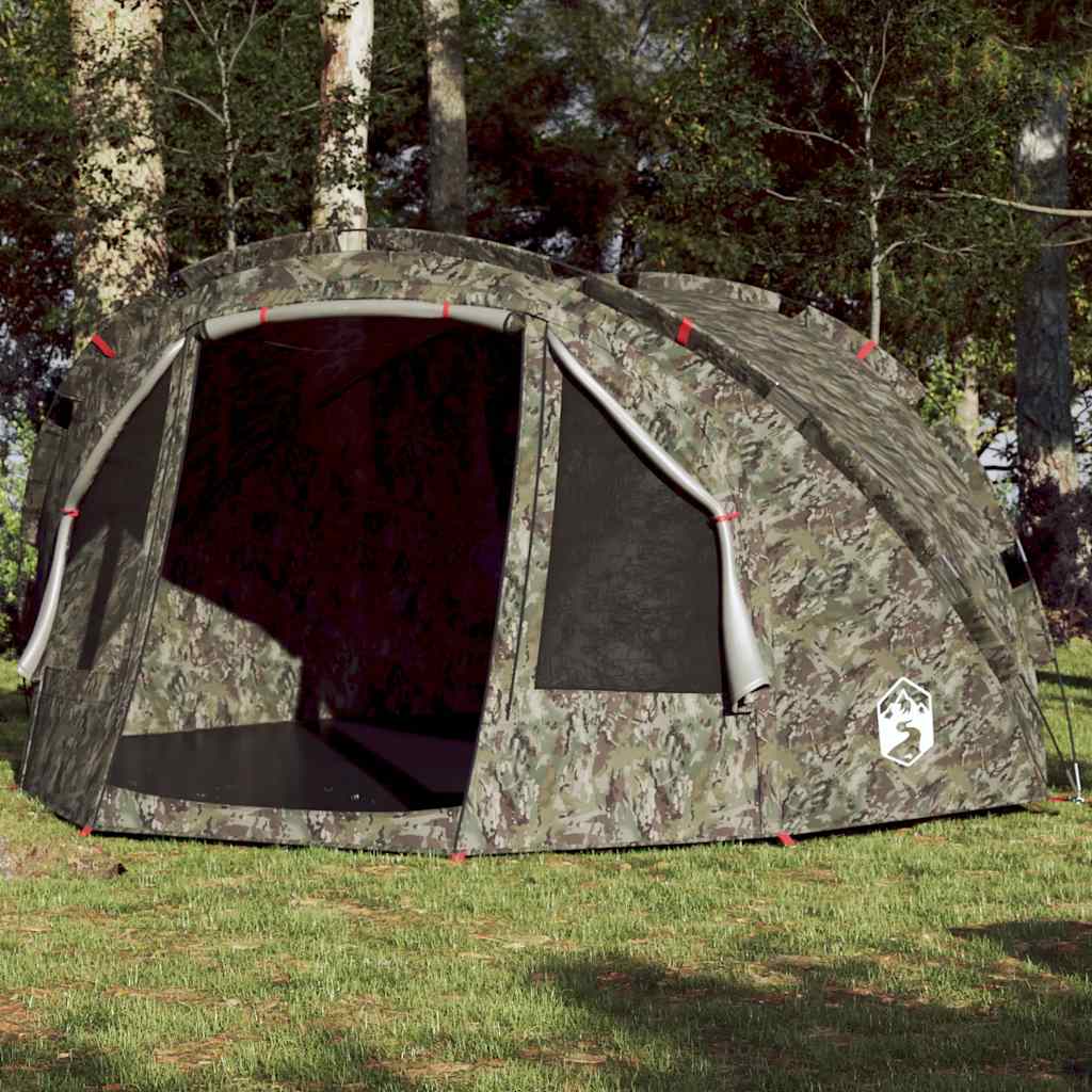 Fishing Tent for 4 Persons Camouflage Pattern Waterproof