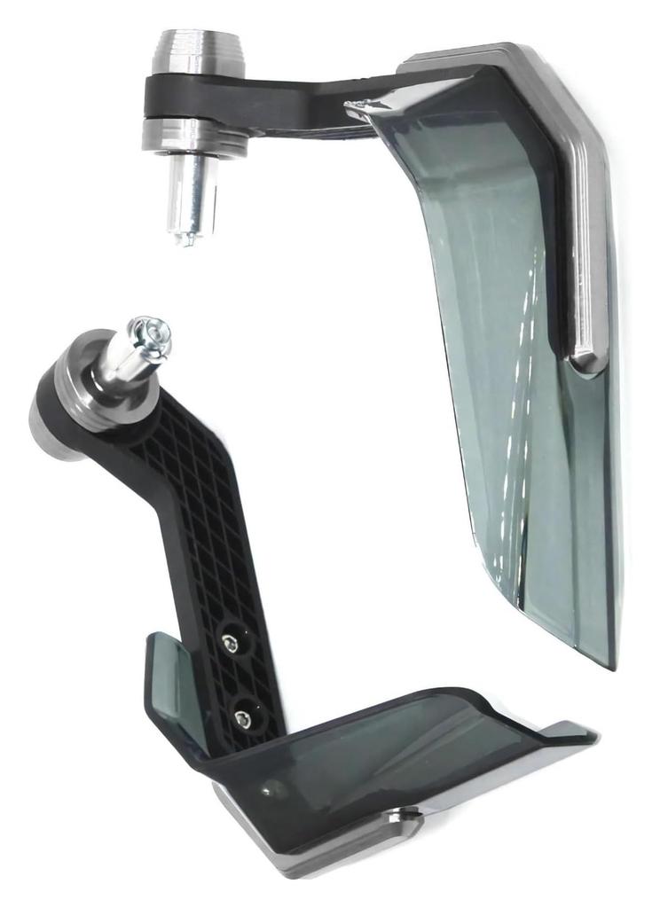 For Knuckle Guards and Handguards, Ninja 650 Motorcycle Handguard Shield Windshield (Silver)