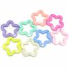 10/20Pcs 30mm Acrylic Transparent Star Pendant Loose Spacer Beads for DIY Jewelry Bracelet Earring Necklace Making Accessories