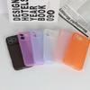 Frosted Trendy Color Soft Case for Apple iPhone 14/15/17/16 Pro Max