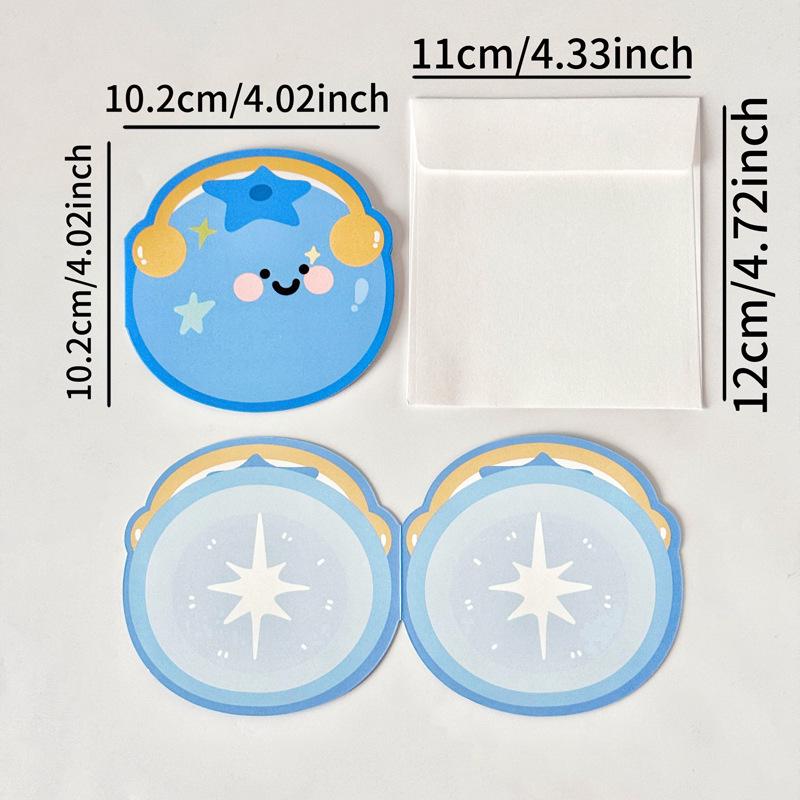 

Стильная высококлассная поздравительная открытка в стиле Apple для дней рождения и праздников