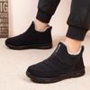 Women's Plus Velvet Warm Winter Short Boots - Non-slip, Thickened Cotton Mother’s Shoes
