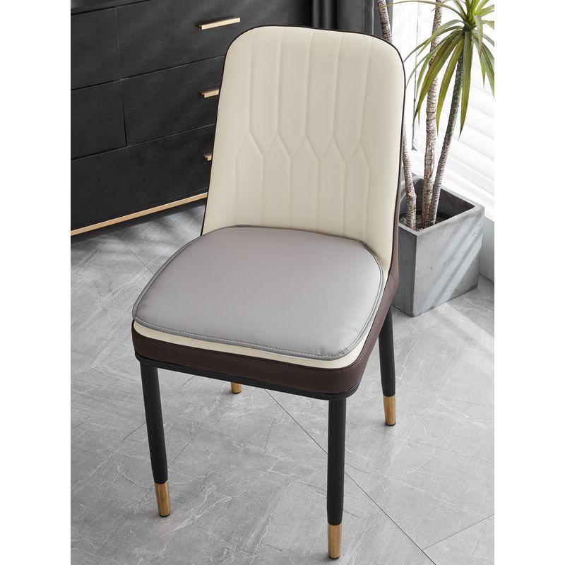 

Летняя водонепроницаемая кожаная подушка для стула Современная легкая роскошная подушка для сиденья Подкова Коврик с обивкой Подушка для обеденного стула Нескользящий коврик Grey(Horseshoe Leather Pad) 40*43cm