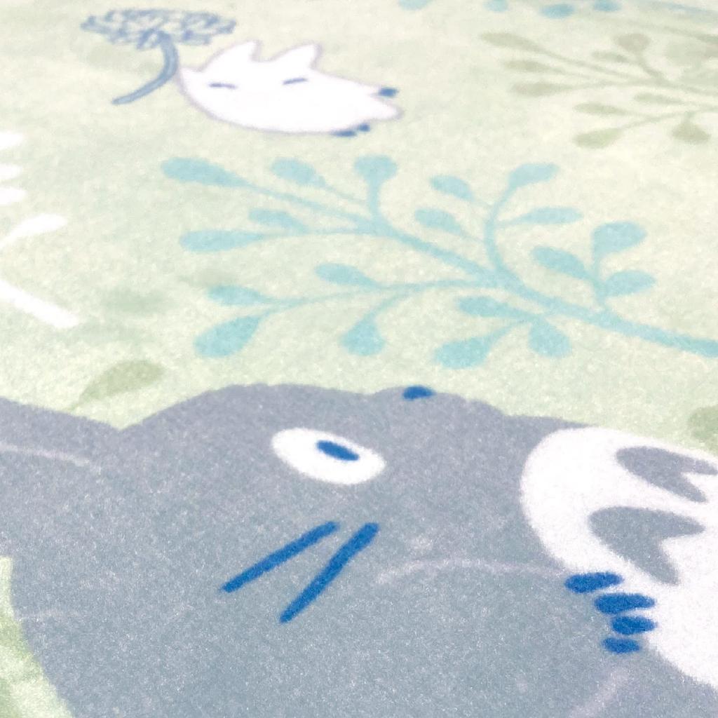 Senko My Neighbor Totoro Detour Totoro Long 45 X 120 53661 Mat, Approx. Cm, Green,