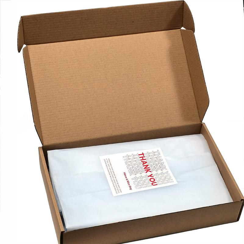 10-50pcs Rectangle Small Business Stickers Label, White Adhesive Boutique Box Packaging Stickers for Shipping Supply Gift Wrap