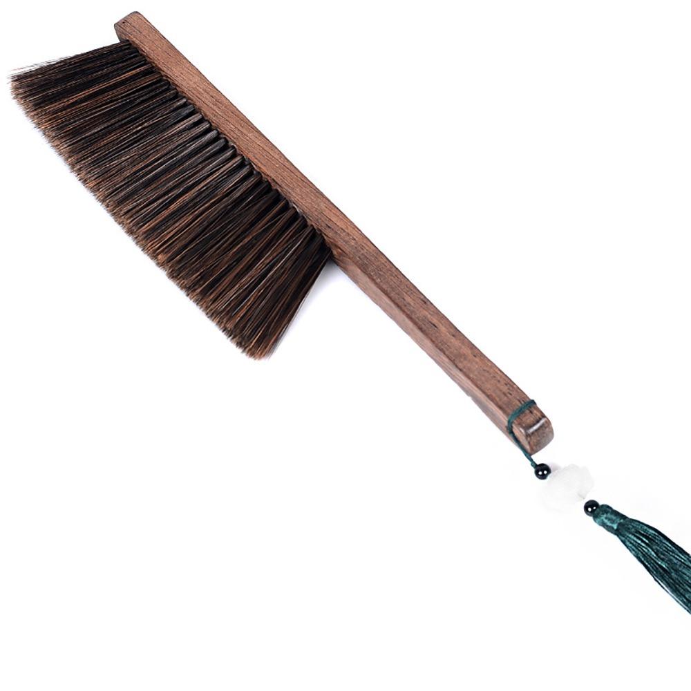 High Quality Wood Guzheng Brush Remove Dust Cleaning Tool Cleaning Brush Soft Musical Instrument Brush