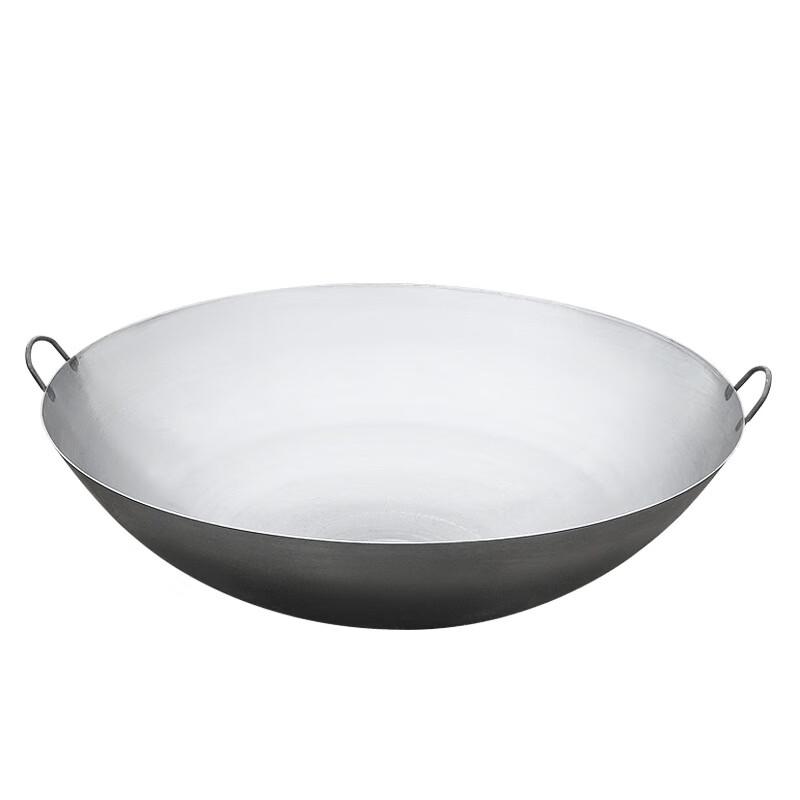 Hakka Style Double-Handled Cast Iron Wok