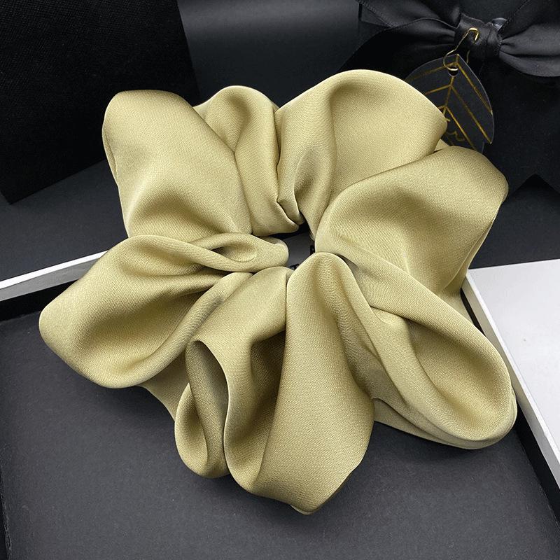 Satin Elegance 2025 Ponytail Hair Tie: Simple, Stylish, High-End Hair Accessory