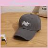 Cotton Baseball Cap For Men Women With Embroidered Letter Sunshade For Outdoor Activities