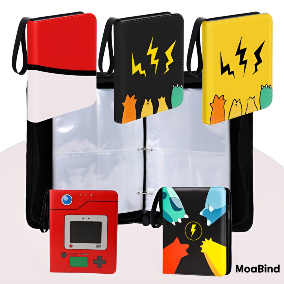 Album de colecție pentru 400 de carduri de joc, tip binder