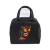 Vintage Butterfly Lunch Bag Student Office Women Men Bento Pouch Aesthetics Butterfly Insulation Portable Picnic Food Lunch Bags