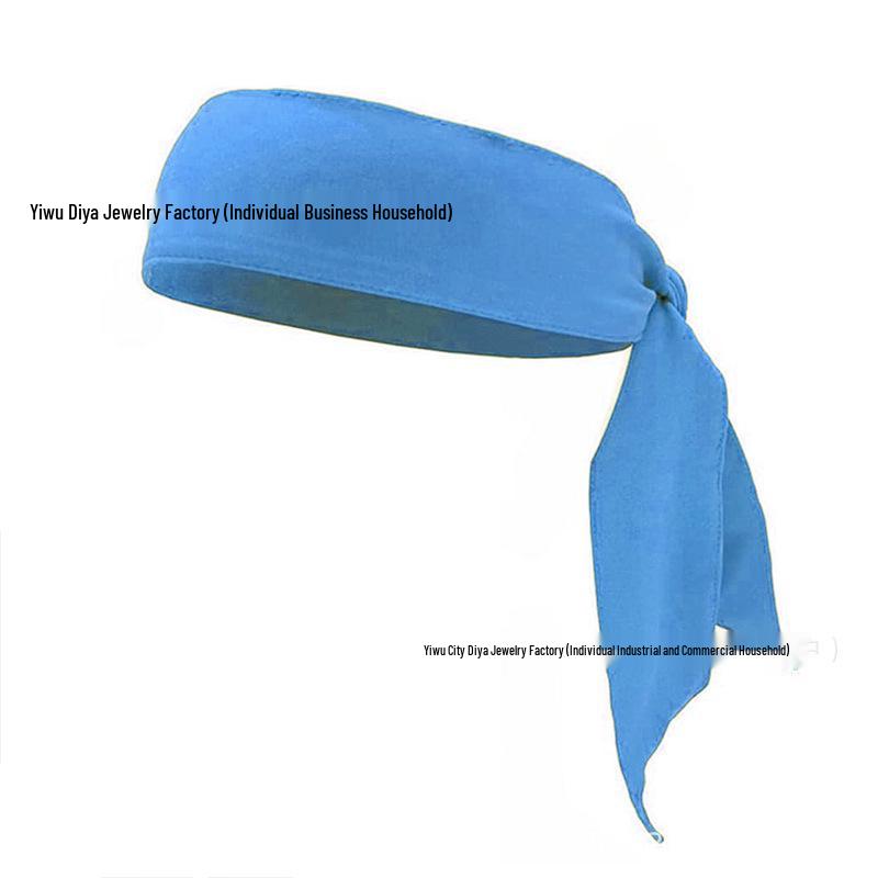 Unisex Outdoor Quick-Dry Tennis Sweat-Absorbing Elastic Headband