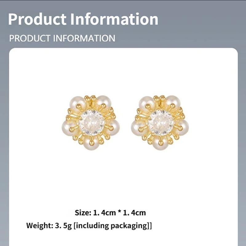 1 Pair Elegant Flower Shaped Ear Jewelry Add On Earphone Clip Ornaments For Freeclip 1 2 Hearing Device