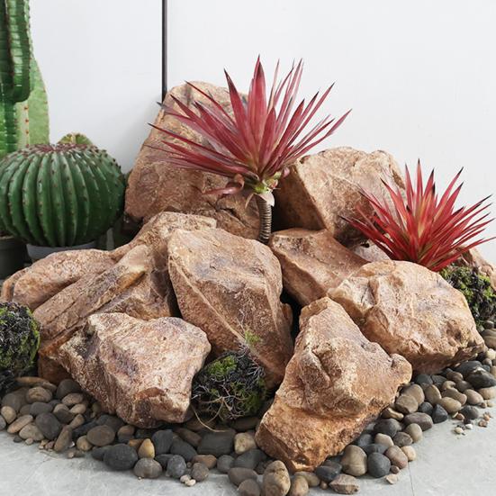 Yousheng Artificial Rock for Landscaping Realistic Fake Rock Foam Well Covers Decor Faux Garden Stone for Yard Pond Decoration