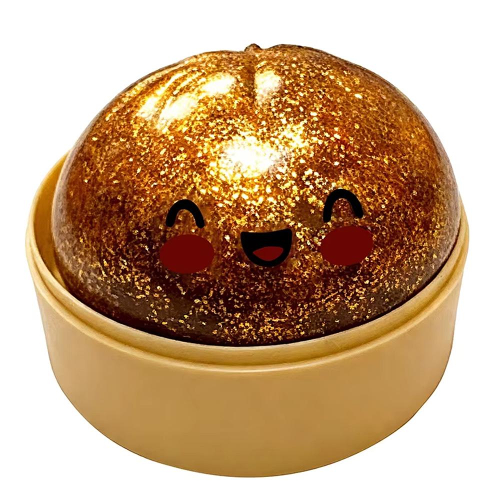 Glitter Dumpling Glitter Dumpling Squishy with Box Dumplings Sensory Squeeze Toy for Stress Relief