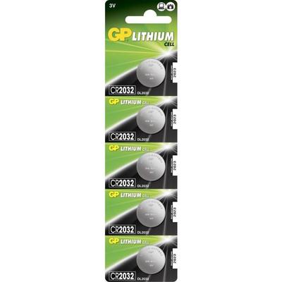 Gp Batteries Lithium Button Cell Cr2032, 2188