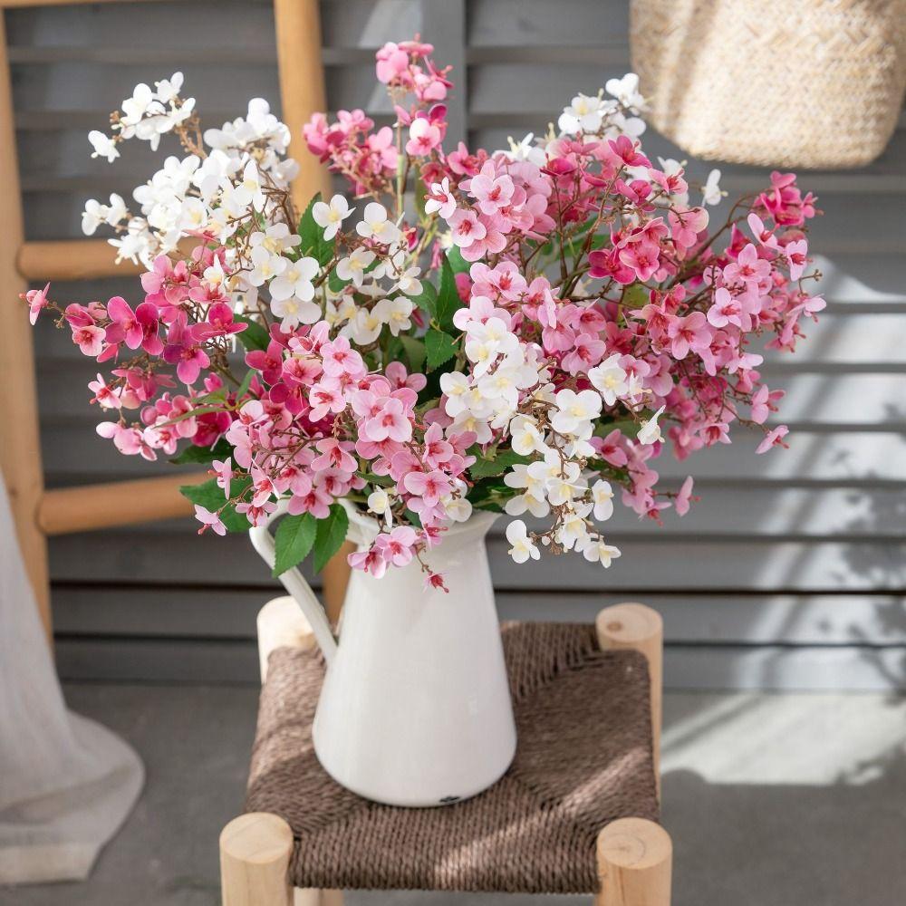Home Table Decor Accessories Artificial Flower Branch Floral Arrangement Supplies  Home Decor