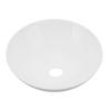 327.6x129.1mm Vessel Sink Round Bowl Modern Acrylic for Caravans Campers Yachts Bathroom