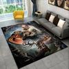 Classic L-Lord of The Rings H-Hobbit Carpet Rug for Bedroom Living Room Sofa Playroom Doormat Home Decor,Kid Area Rug Non-slip