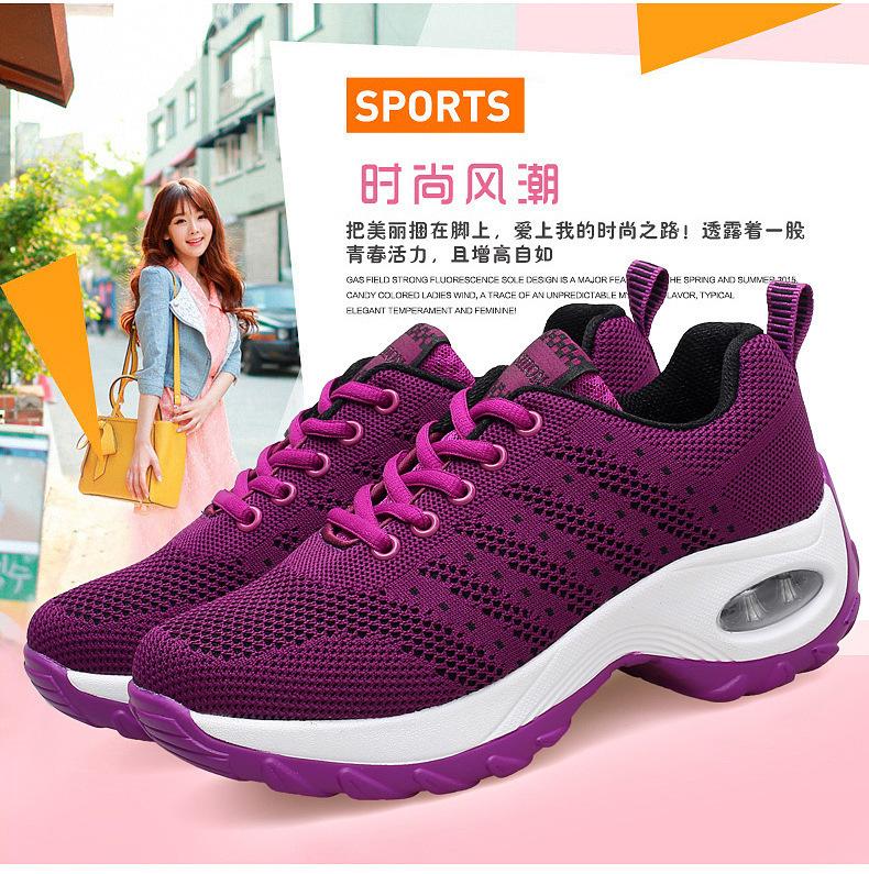 Women's shoes rocking shoes casual shoes student platform sports shoes muffin air cushion shoes women