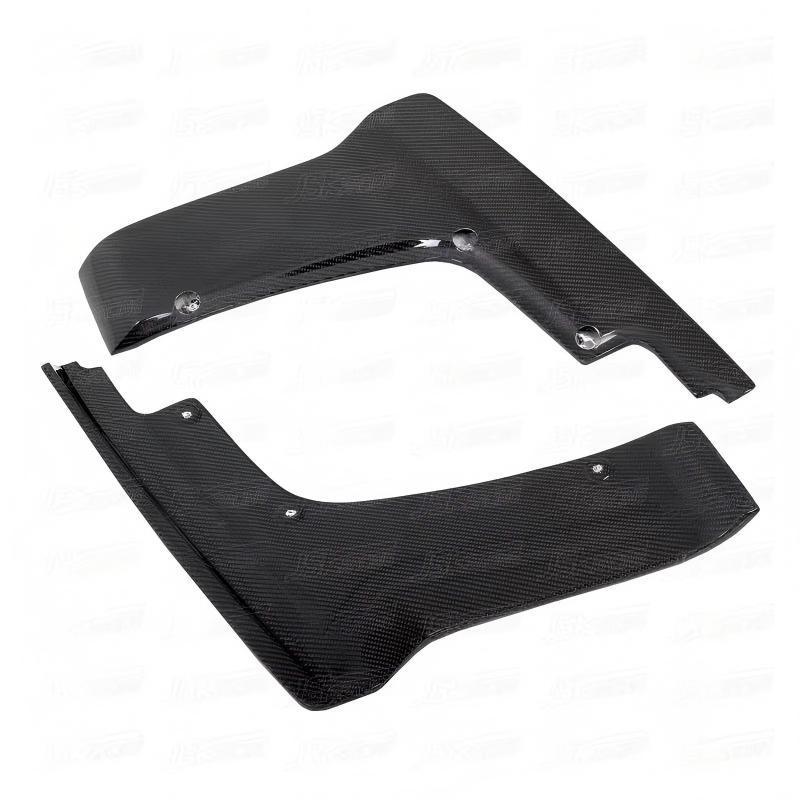 Compatible Carbon Fiber Rear Diffuser & Bumper Protectors for 2017-2023 Nissan GTR35 R35 with VARIS Style Modifications