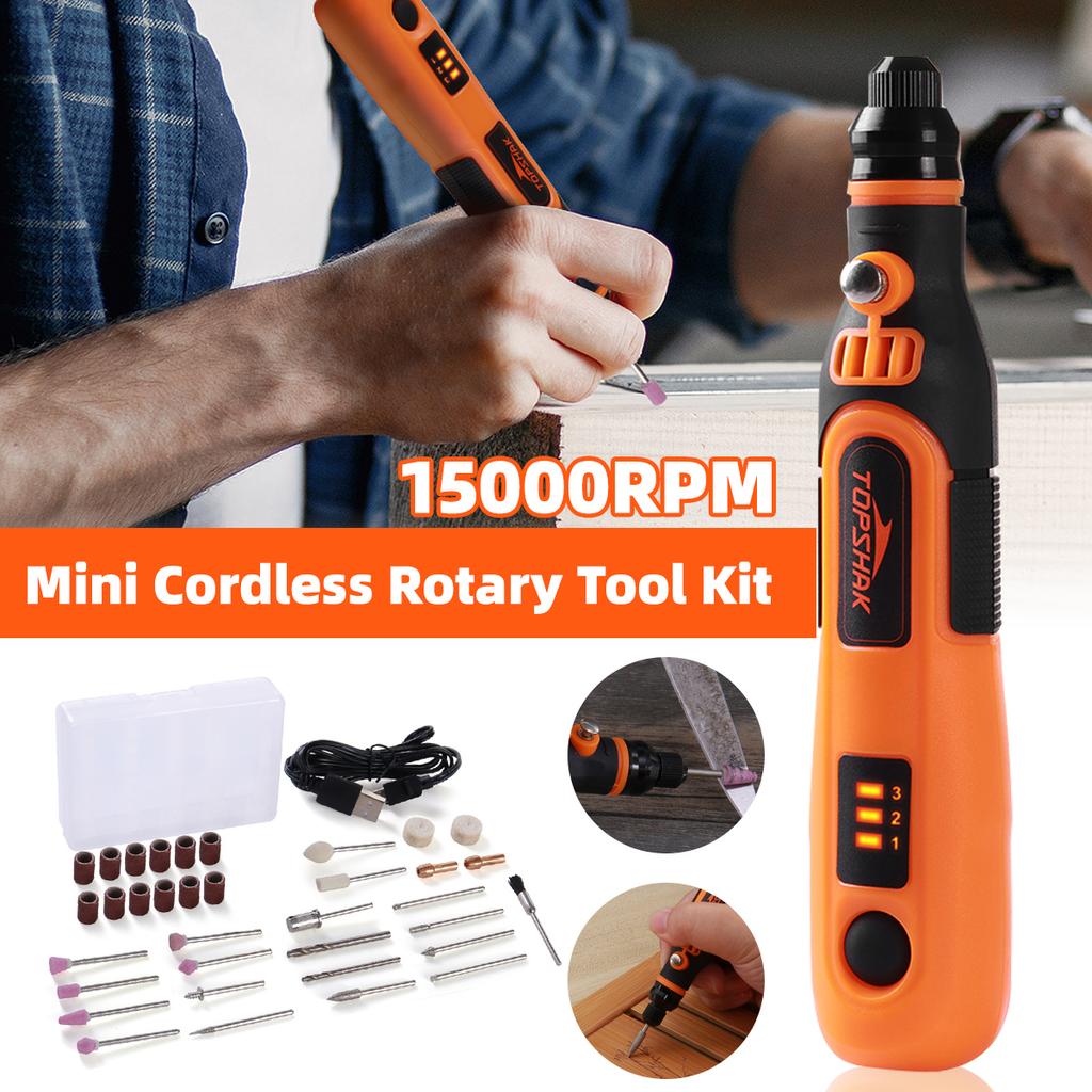Buy TSMG1 Cordless Electric Mini Drill Rotary Grinder Tool Kit 5000