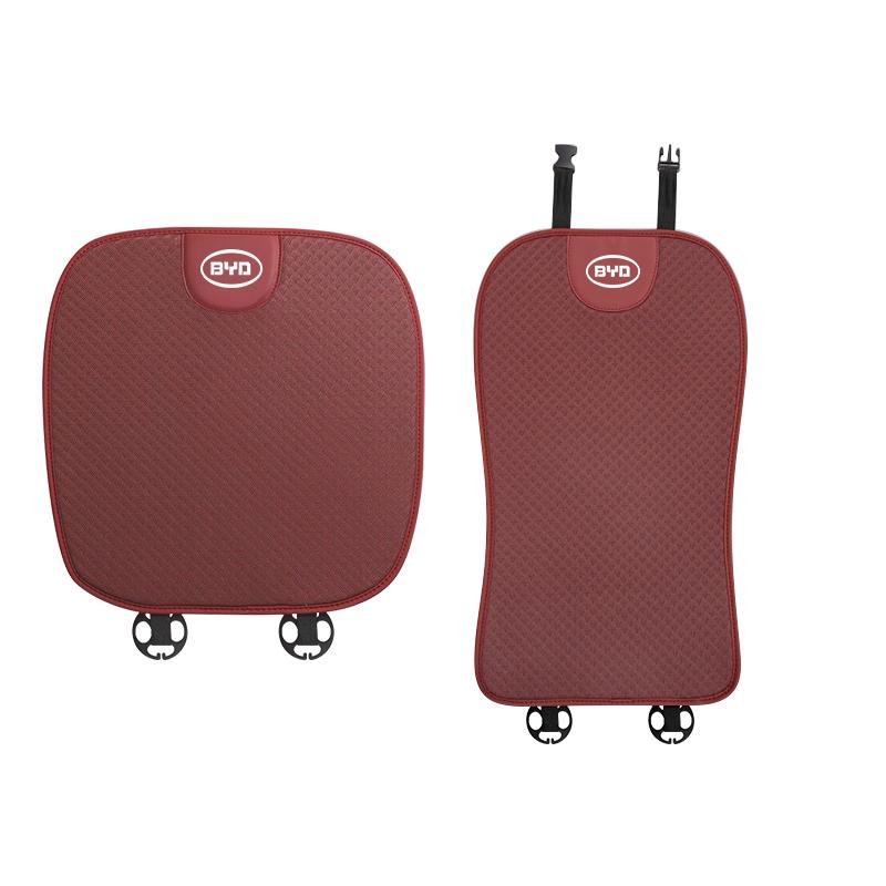 Car Seat Pad Backrest Mat Ice Silk Flax Seat Cushion Covers For BYD Tang F3 E6 Atto3 Yuan Plus Song Max F0 G3 I3 Ea1 Dmi 2din