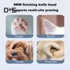 Pet Paw Trimmer with LED Light Pet Precision Trimmer Low Noise Cordless Grooming Clippers USB Rechargeable Pet Hair Trimmer