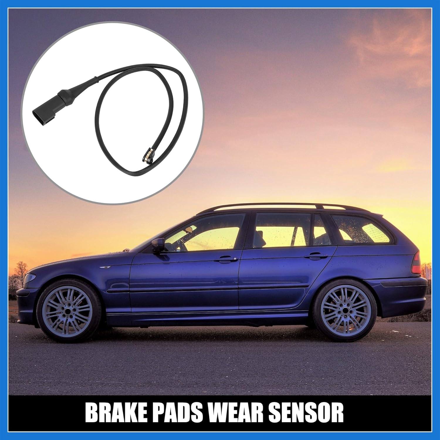 1843313 Rear Brake Pad Electronic Wear Sensor Brake Pad Wear Indicators for Ford TRANSIT Box 2013-2019 Auto Accessories