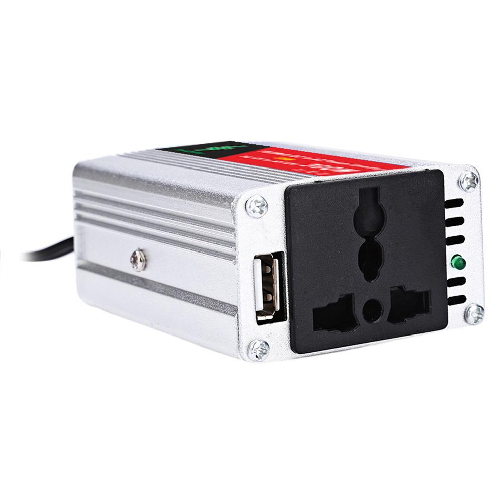 Invertor portabil Invertoare de putere pentru mașină DC12Volt la AC220Volt Transformator 300W Convertor de putere auto