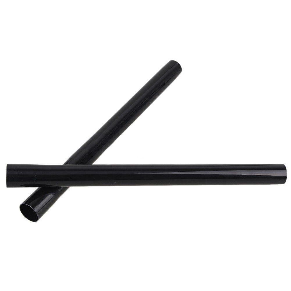 45cm Attachment Extension Tubes Plastic Pipe Hose Black 2x Vacuum Cleaner Wands