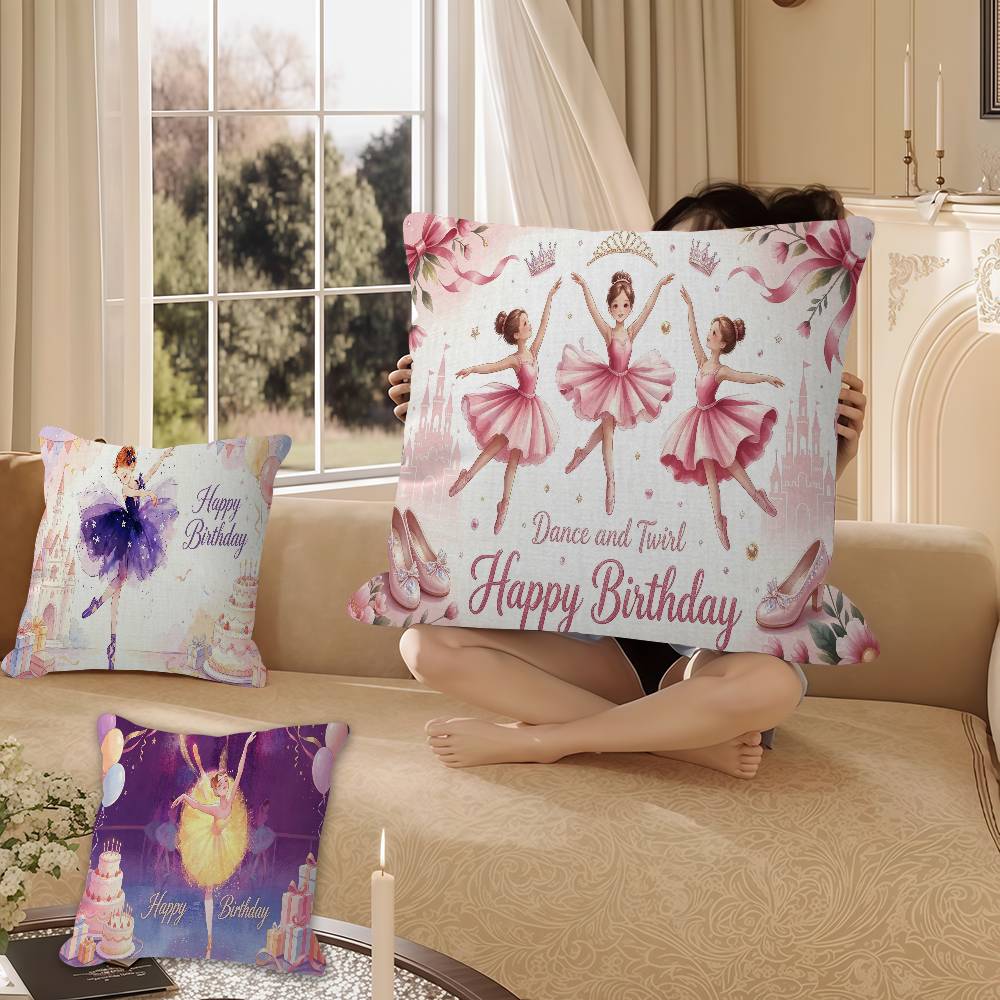 Ballet Princess Pillow Anime Pillow Sofa Bed Head Pillow Cover Cushion Cover Fashion
