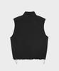 Taildern Tech Woven Vest Black