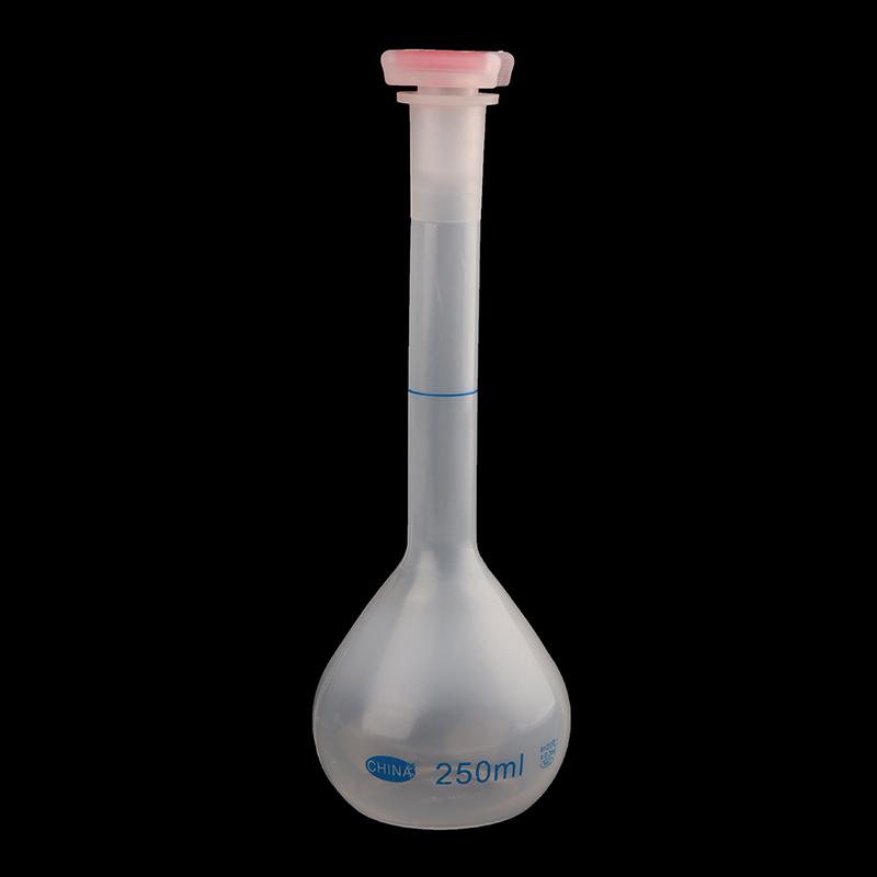 25/50/100/250/500/1000 ml målekolbe med propp lang hals målekolbe gradert flaske for test laboratorieforsyninger