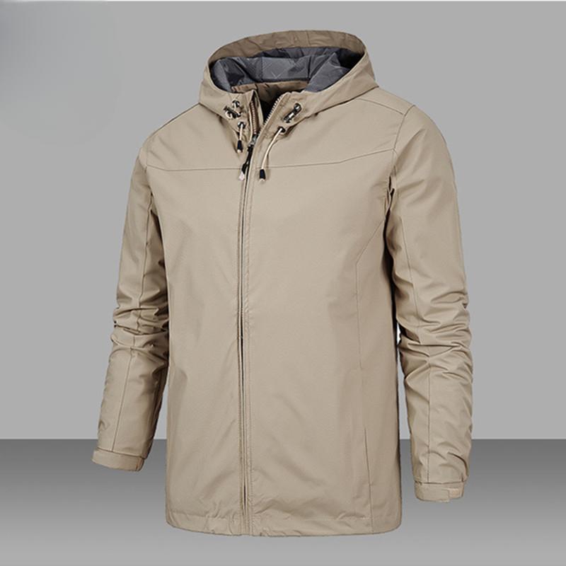 Men's Casual Jacket Outdoor Windbreaker Jacket Men's