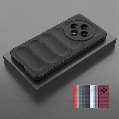 Für Reno 12F Hülle Abdeckung OPPO Reno 12F Capas Neue Linsen Schutz Stoßfest Handy Rückseite Stoßfänger Rüstung Weiches TPU Für Fundas Reno 12F