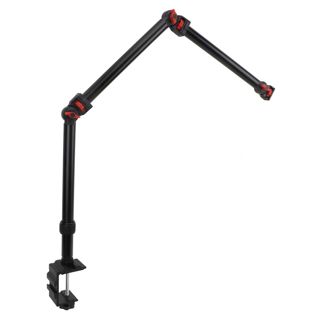 Camera Arm Clamp Mount Stand with 1 4in Screw Adjustable Articulating Arm Universal for Webcam Projector Phone