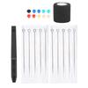 Hand Tattoo Pen Stainless Steel Tattoo Needle Bandage Grommet Tattoo Tool Kit Accessory