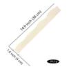 Unlackierte wellenförmige Holzleiste in Fächerform zur DIY-Wand-, Schrank-, Regal- und Türdekoration