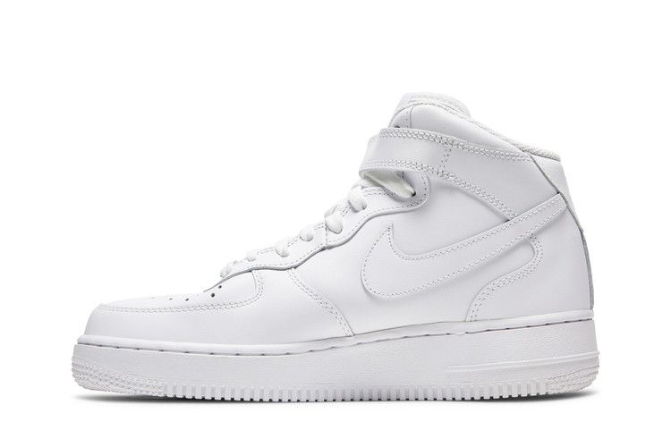 Női Sneakerek Nike Wmns Air Force 1 '07 Mid 'Triple White'