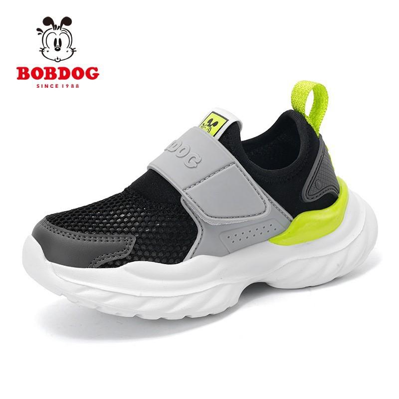 Bobdog Children's Shoes Boys 'shoes 2026 Mesh Breathable New Sneakers Step-on Running