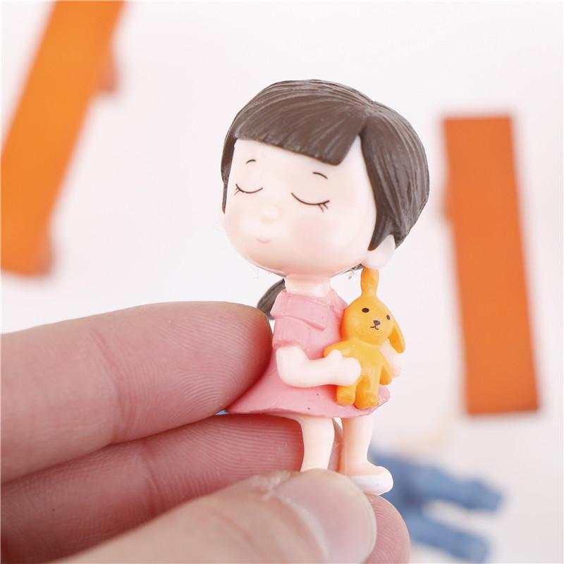 Moss Micro - Landscape  Festive Ornaments Stool Couples Small Ornaments