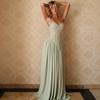 2026 European and American summer new solid color elegant temperament wind neck lace flower surface design dress women