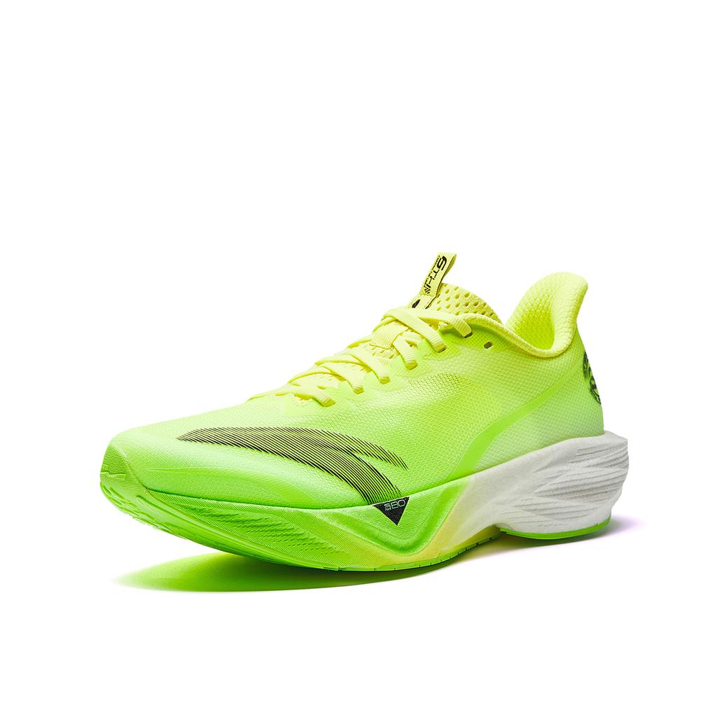Anta Mach 6 Nitrogen Technology Running Shoes Summer 2026 Men Running Shoes Lemon Black 112625583-5