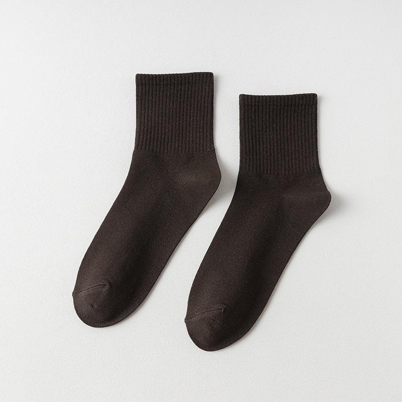 Damensocken Wadenhoch - Antibakteriell, Schweißabsorbierend, Atmungsaktiv, Ganzjahres, Reine Baumwolle