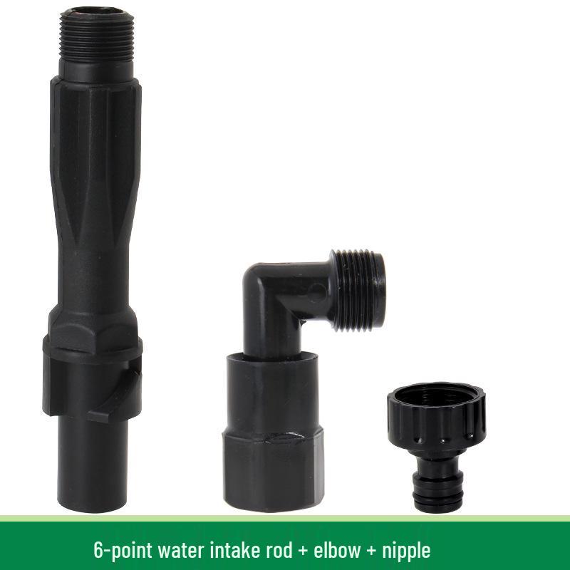 6-Punkt 1-Zoll Schnellwasserablass-Verbinder und Rasenventil für Begrünung und Autowäsche