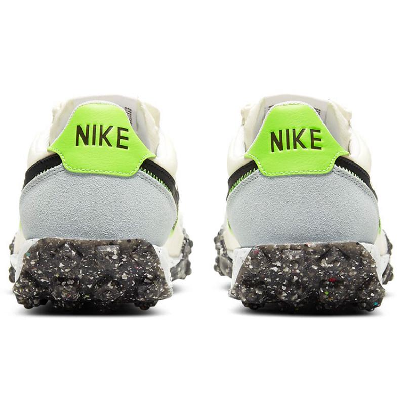 Nike Waffle Racer Crater Pale Ivory Electric Green Women's Sneakers CT1983-102