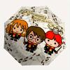 1pc Cartoon Harry Potter and Friends Automatic Opening and Closing Umbrella - Small Umbrella Suitable for Various Occasions, Portable 3-Fold Smal